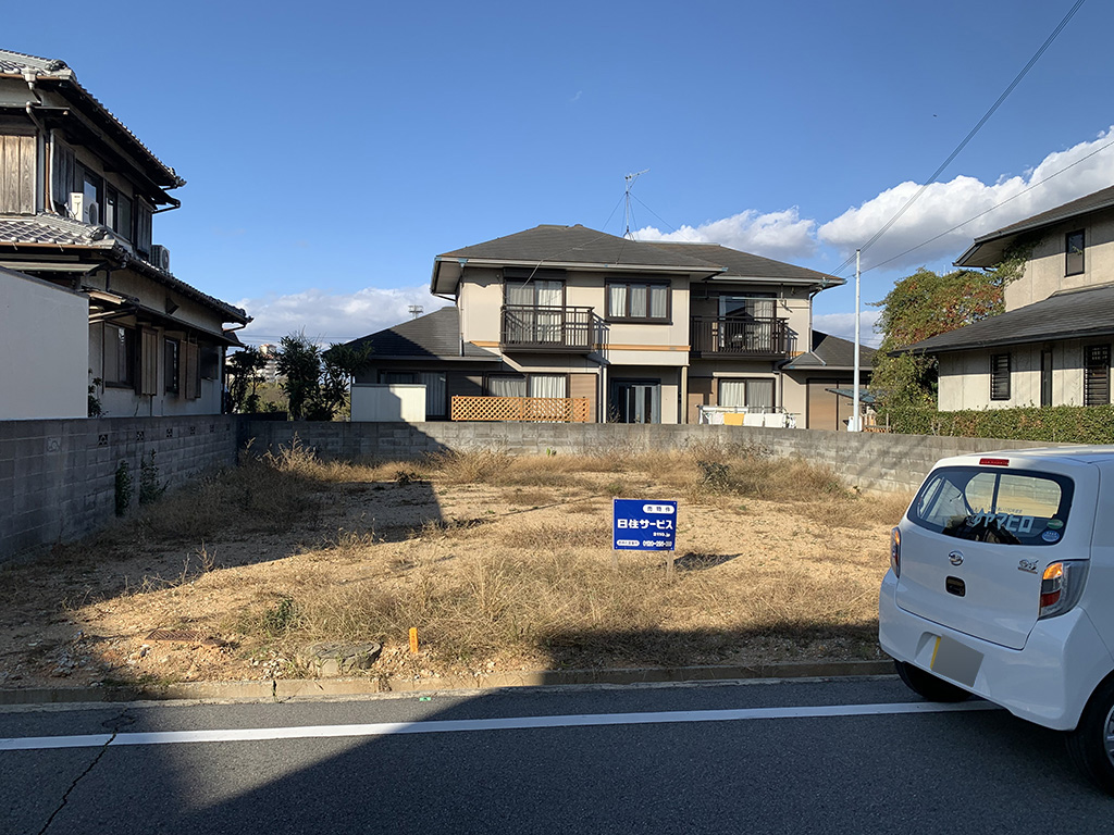 明石市の木の家　計画地