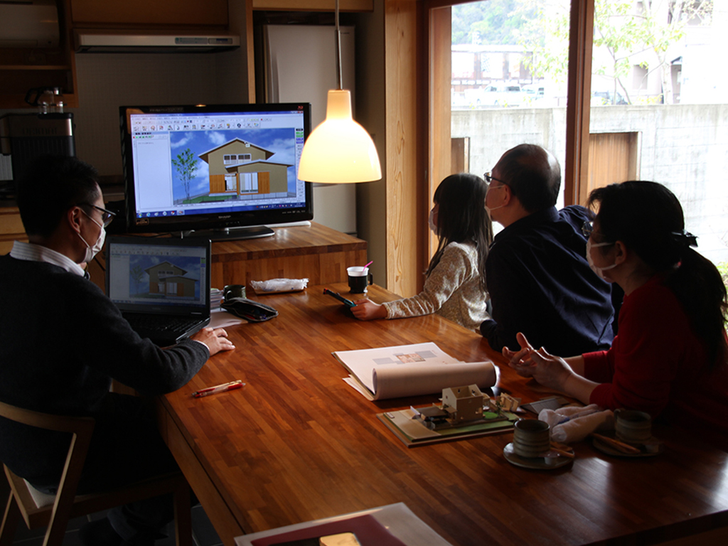 神戸市の木の家　プランプレゼン