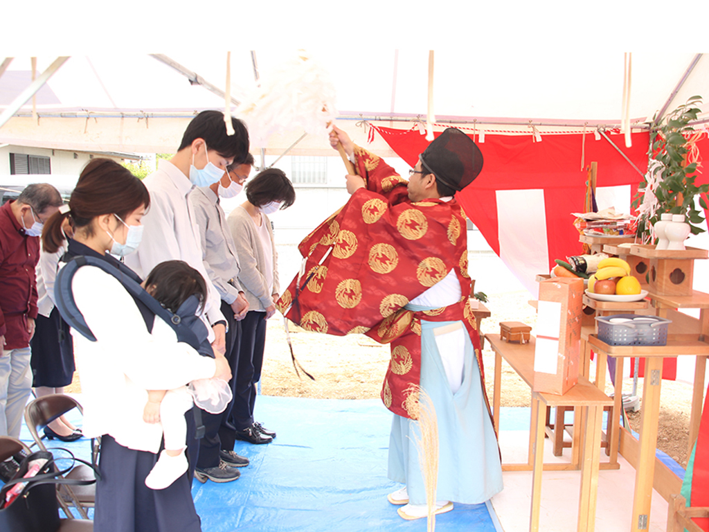 小野市の木の家　地鎮祭