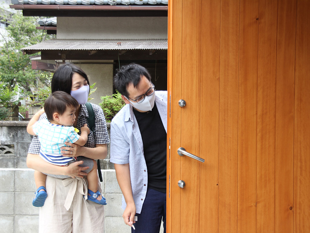 たつの市の木の家　引渡し