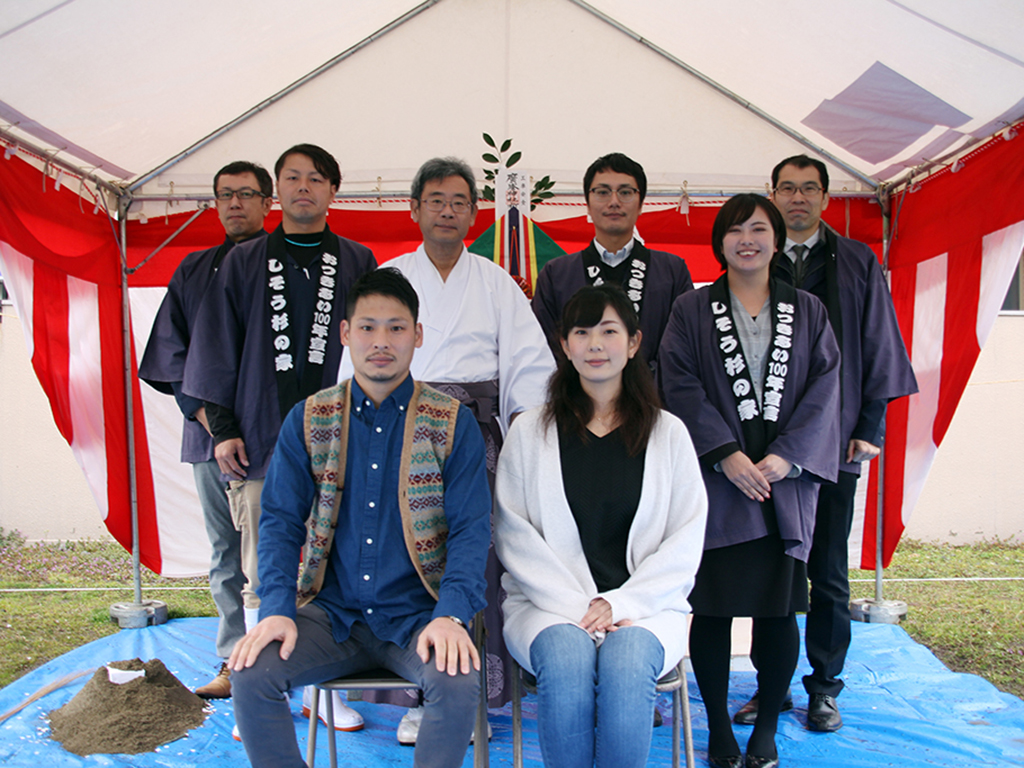 姫路市の木の家　地鎮祭