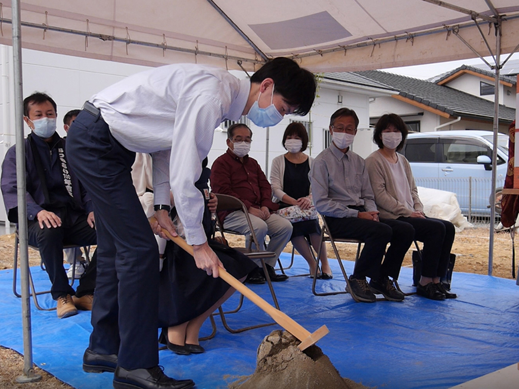 小野市の木の家　地鎮祭