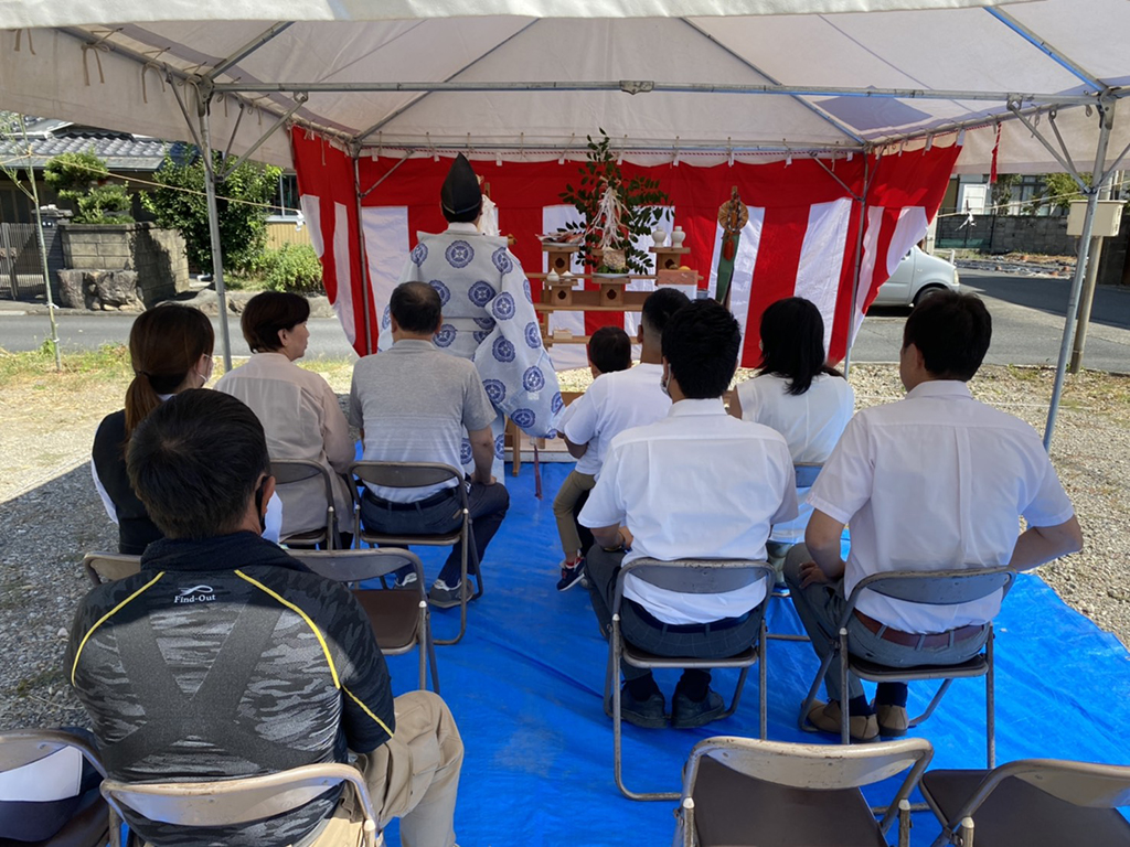 たつの市の木の家　地鎮祭