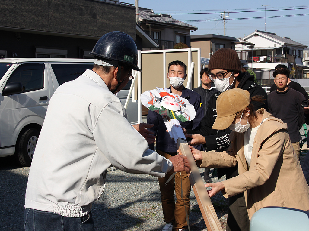 高砂市の木の家　上棟式