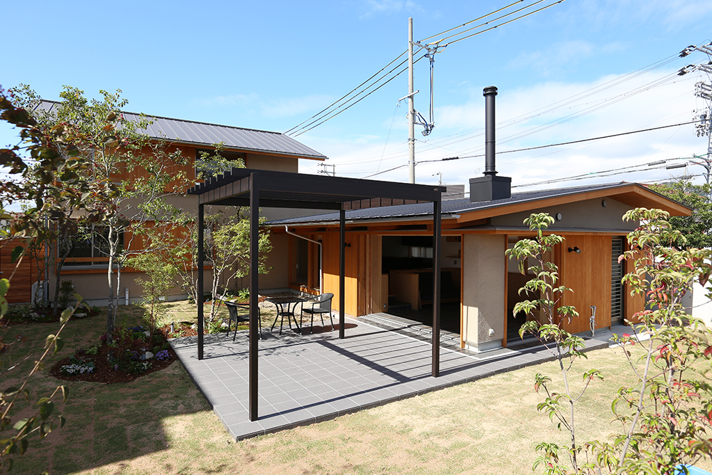 姫路市の木の家 緑溢れる住まい