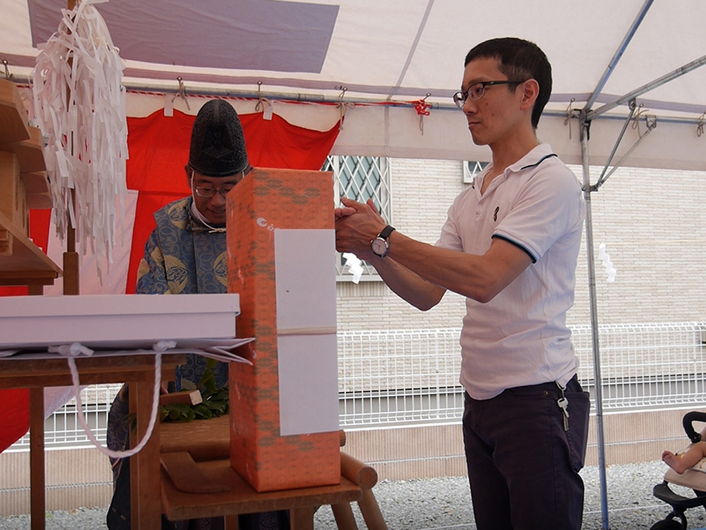 高砂市の木の家　地鎮祭