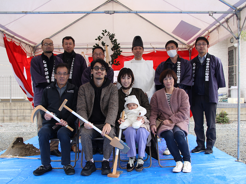 高砂市の木の家　地鎮祭