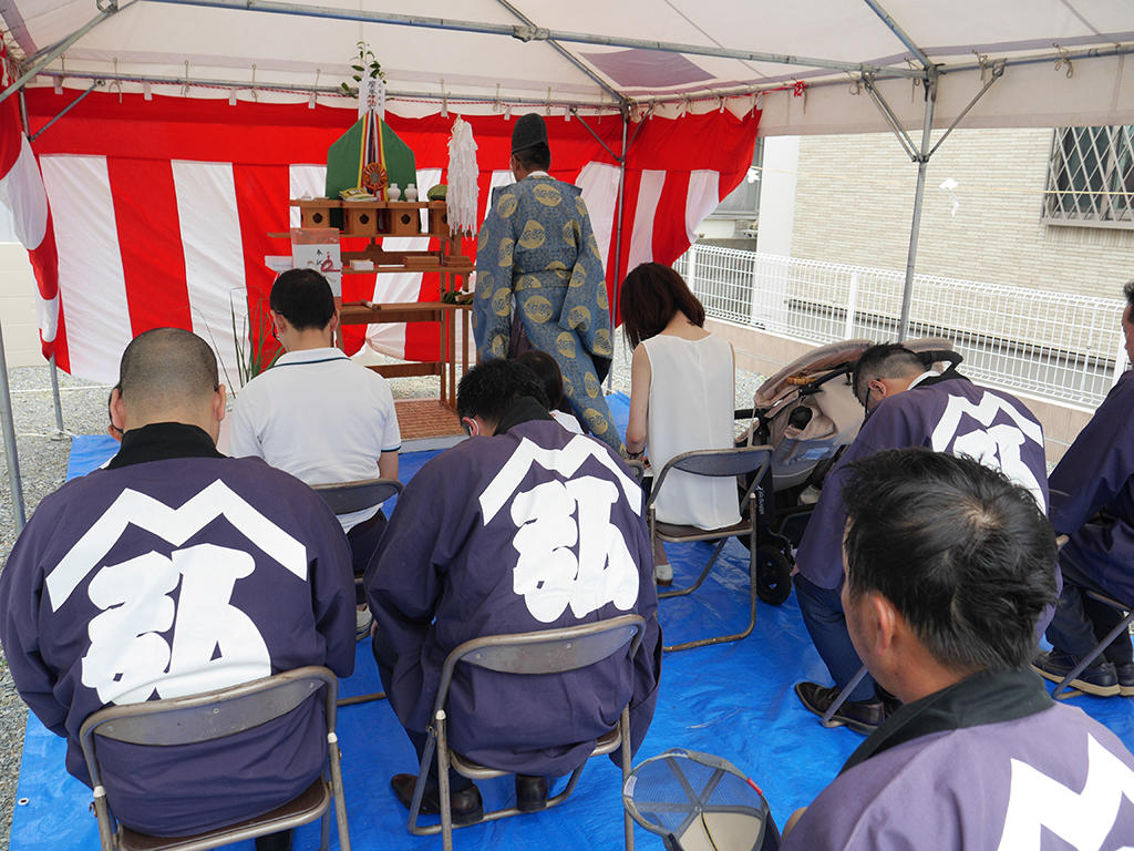 高砂市の木の家　地鎮祭