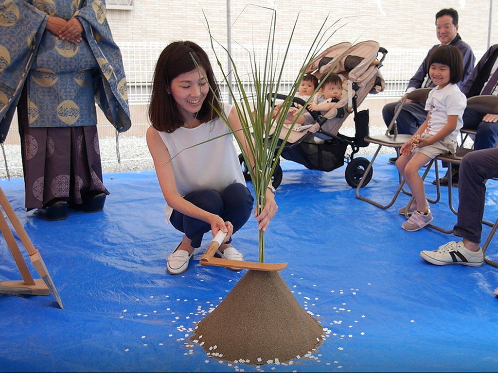 高砂市の木の家　地鎮祭