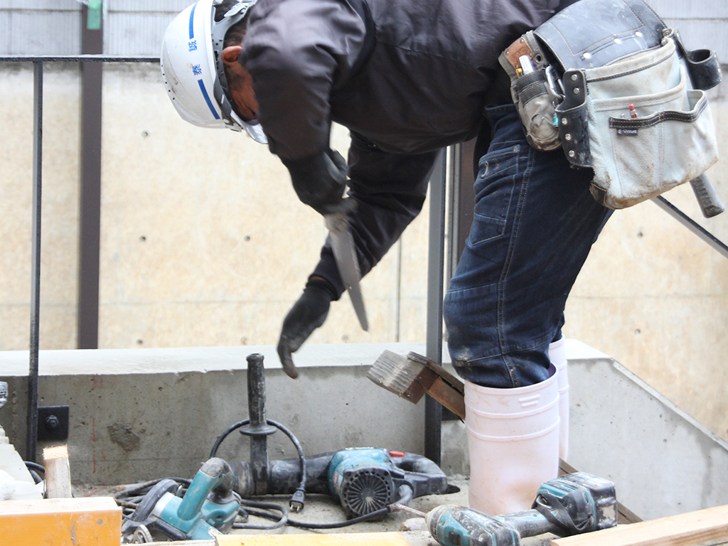 姫路市の木の家　外構工事