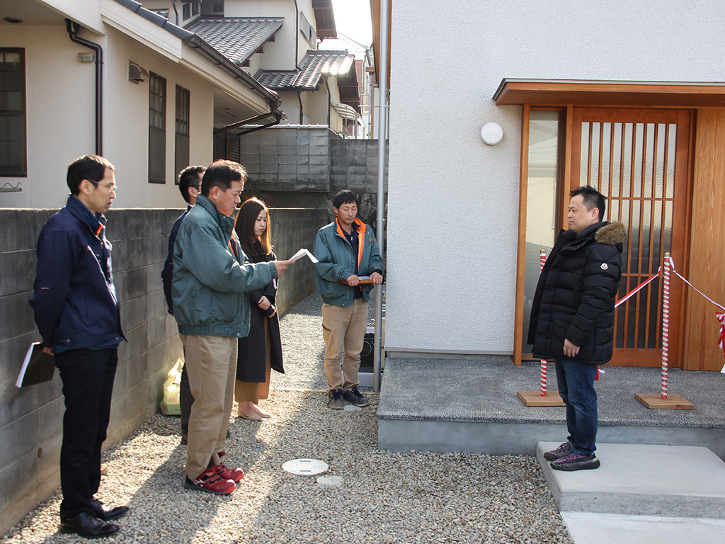 姫路市の木の家　お引渡し