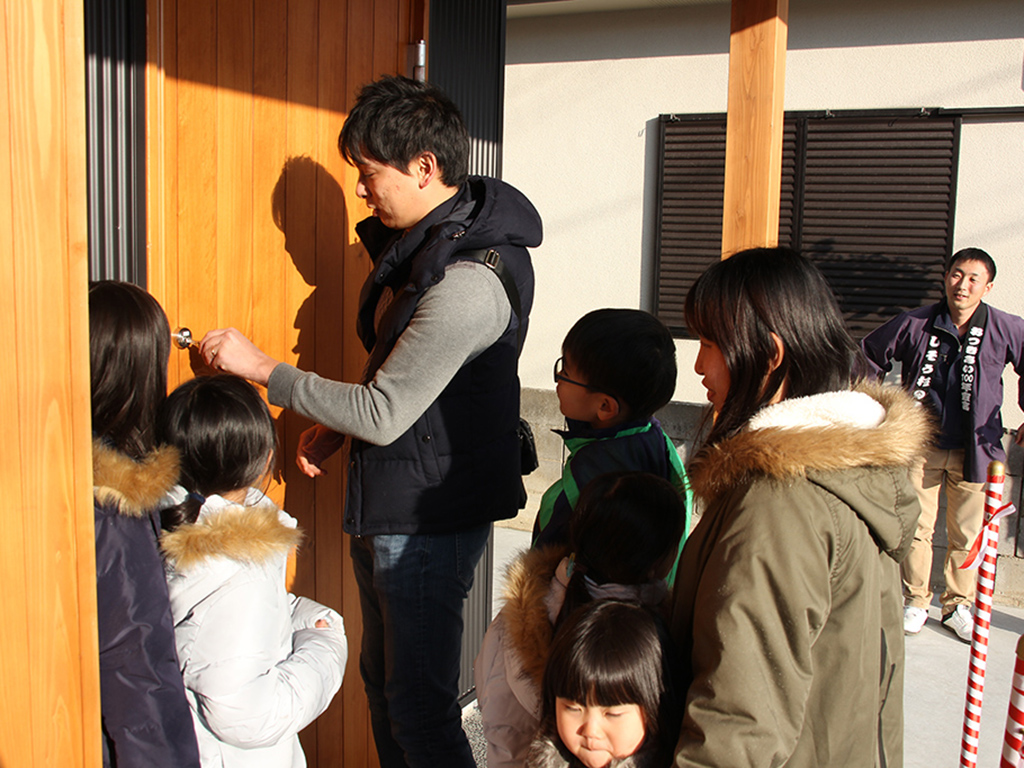 加古川市の木の家　お引渡し