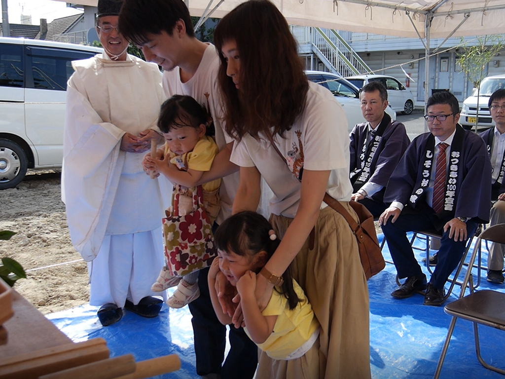 姫路市の木の家　地鎮祭