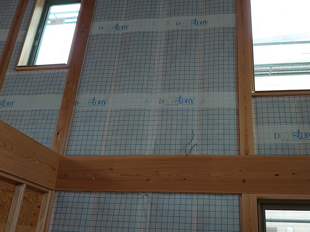 高砂市の木の家　断熱工事