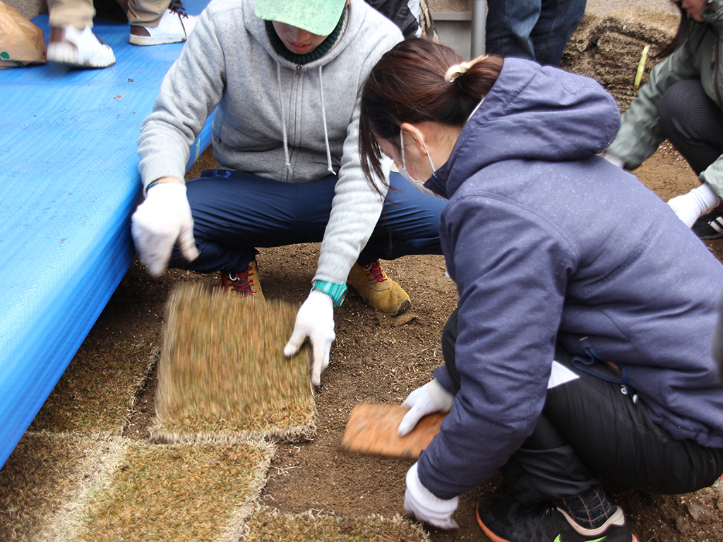 姫路市の木の家　庭造りワークショップ