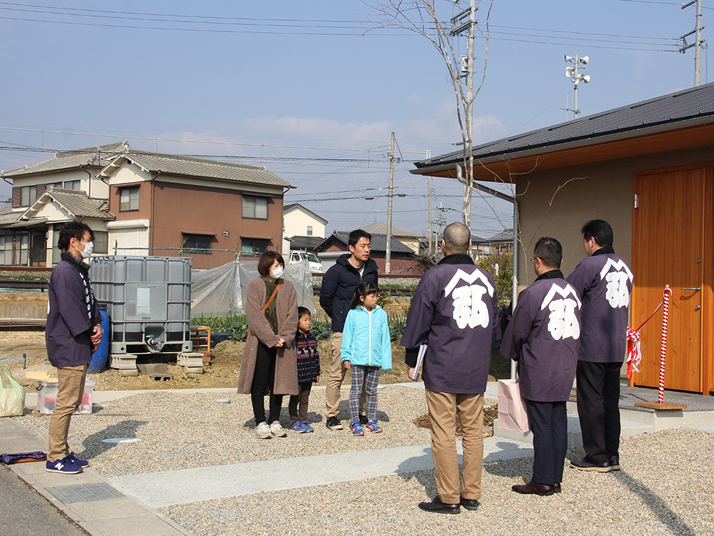 姫路市の木の家　お引渡し