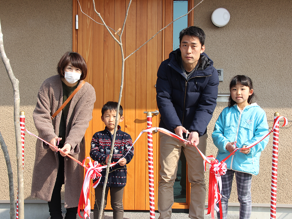 姫路市の木の家　お引渡し