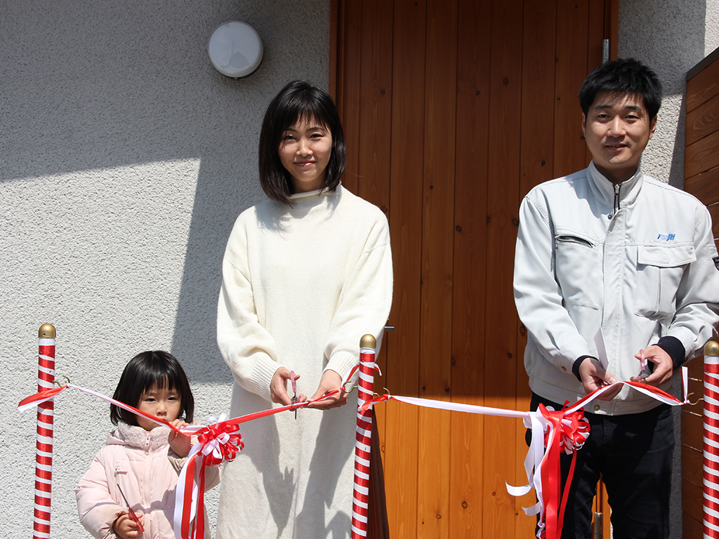 宍粟市の木の家　お引渡し