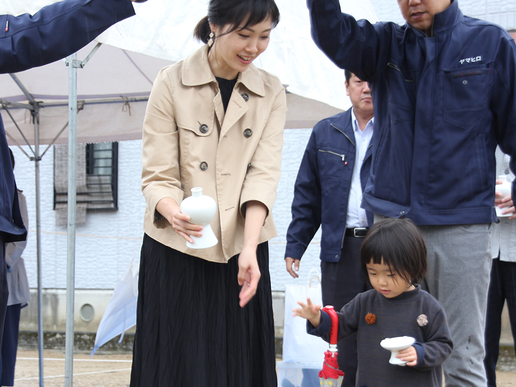 宍粟市の木の家　地鎮祭