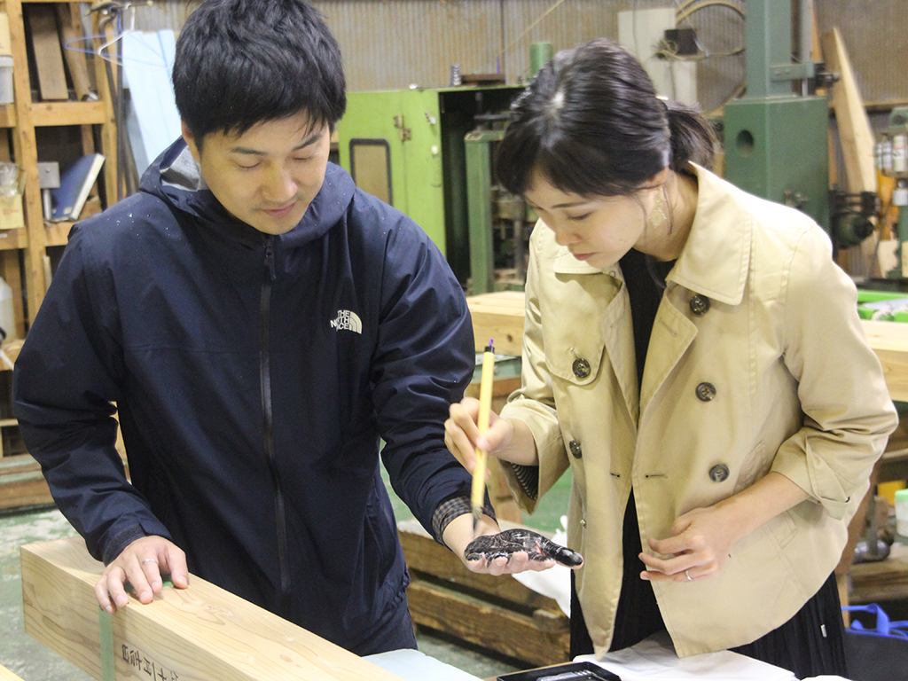 宍粟市の木の家　番付確認