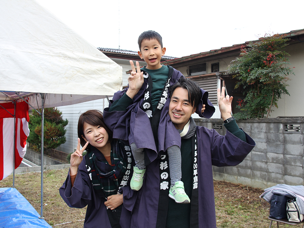 三木市の木の家　地鎮祭