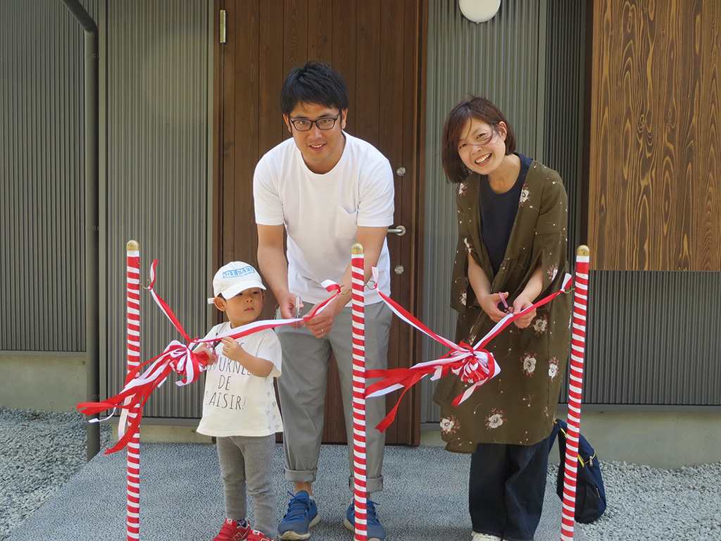 姫路市の木の家　お引渡し