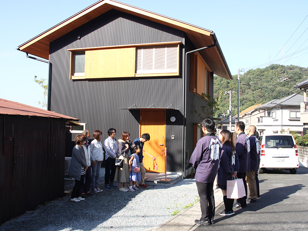 姫路市の木の家　お引渡し