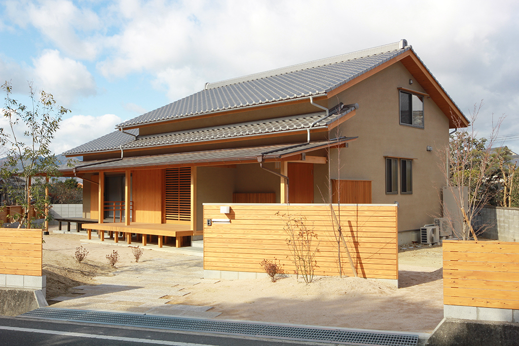 たつの市の木の家 外観