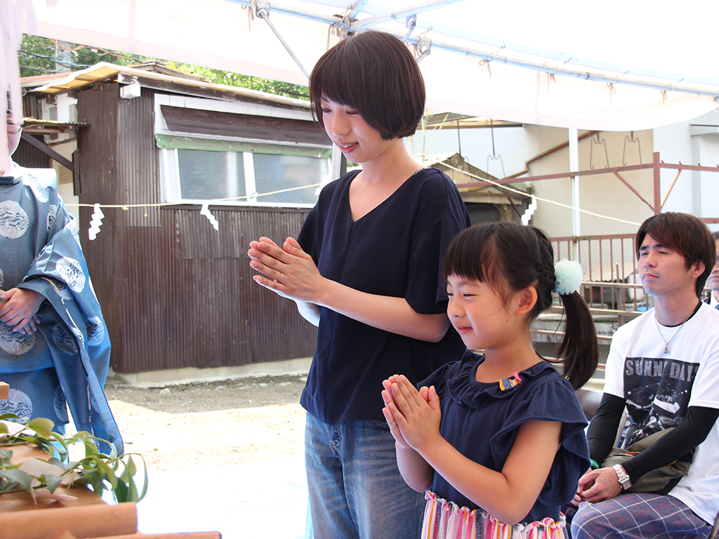 姫路市の木の家　地鎮祭