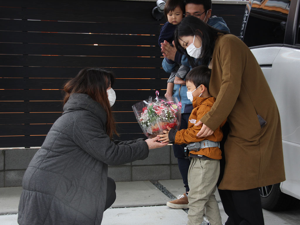 たつの市の木の家　引渡し