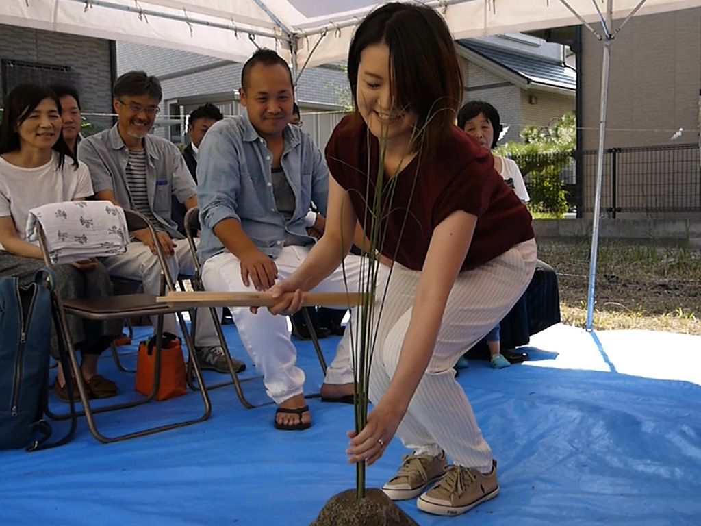 加古川市の木の家　地鎮祭