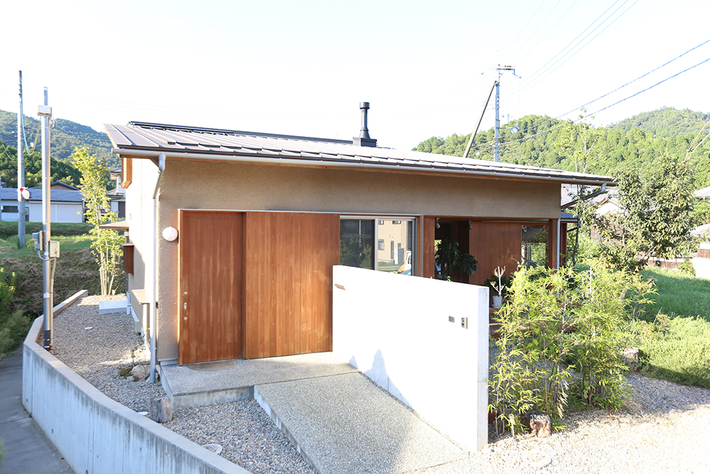 加西の木の家『里山民芸庵』外観