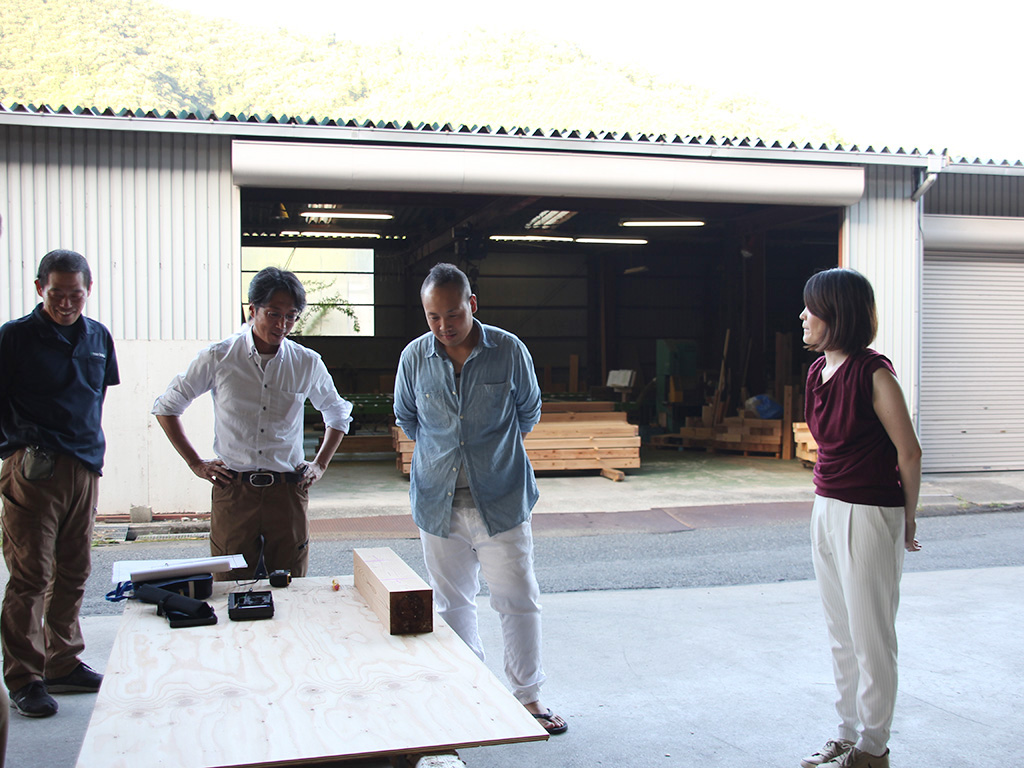 加古川市の木の家　番付確認