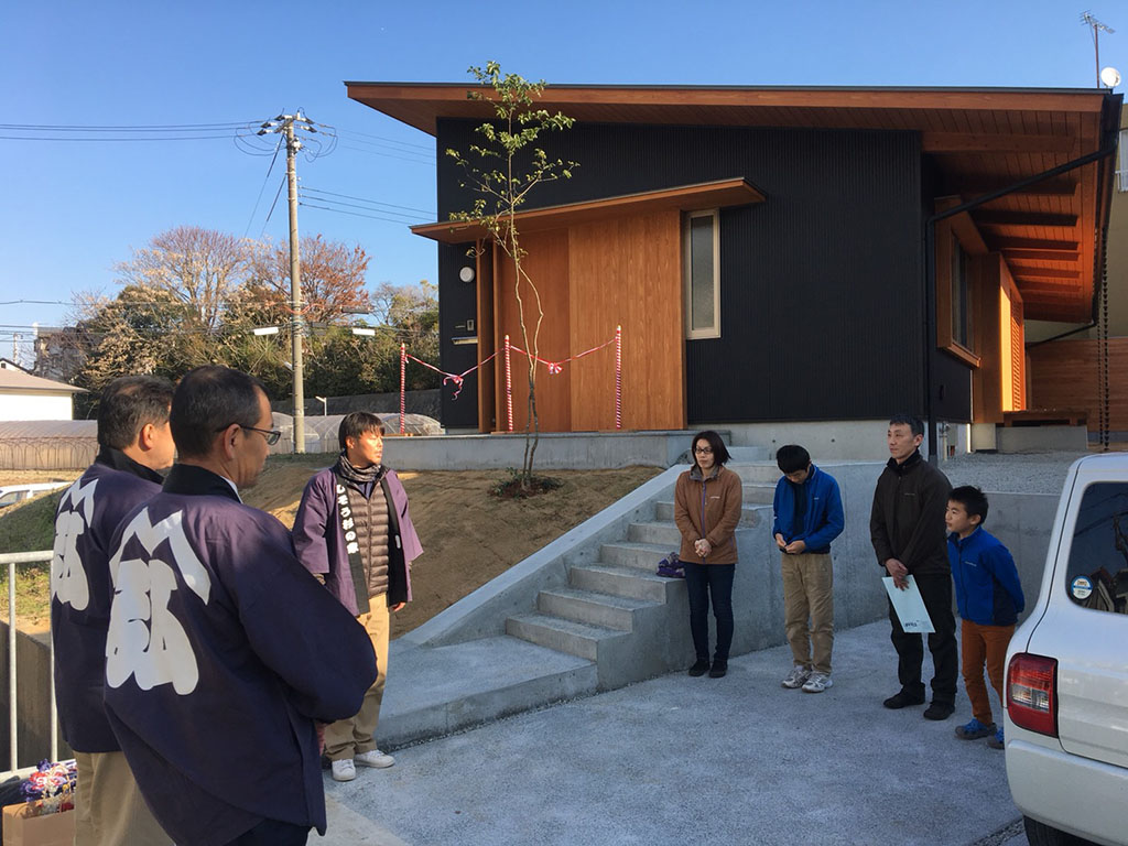 神戸市の木の家　お引渡し