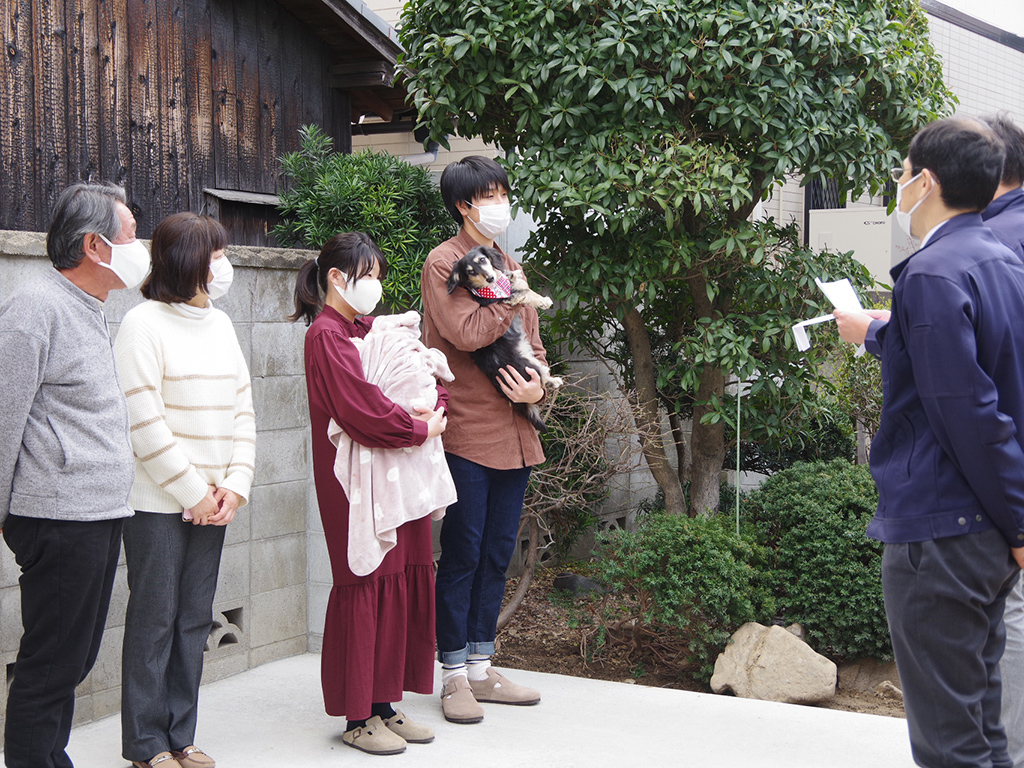 高砂市の木の家　お引渡し