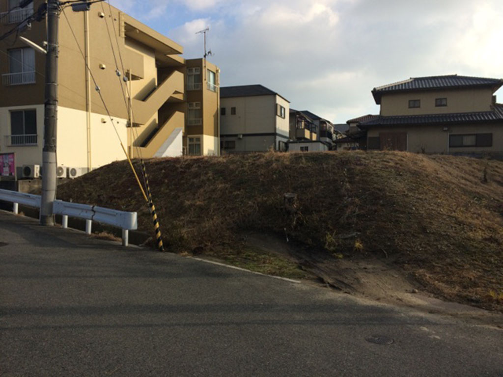 神戸市の木の家　計画地