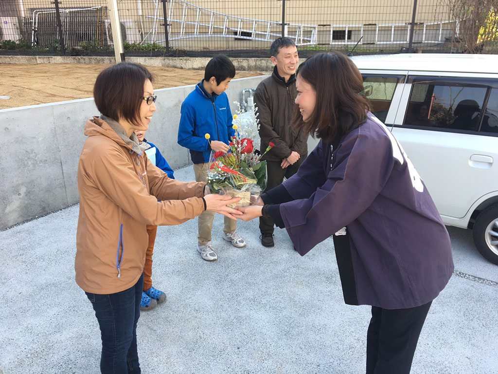 神戸市の木の家　お引渡し