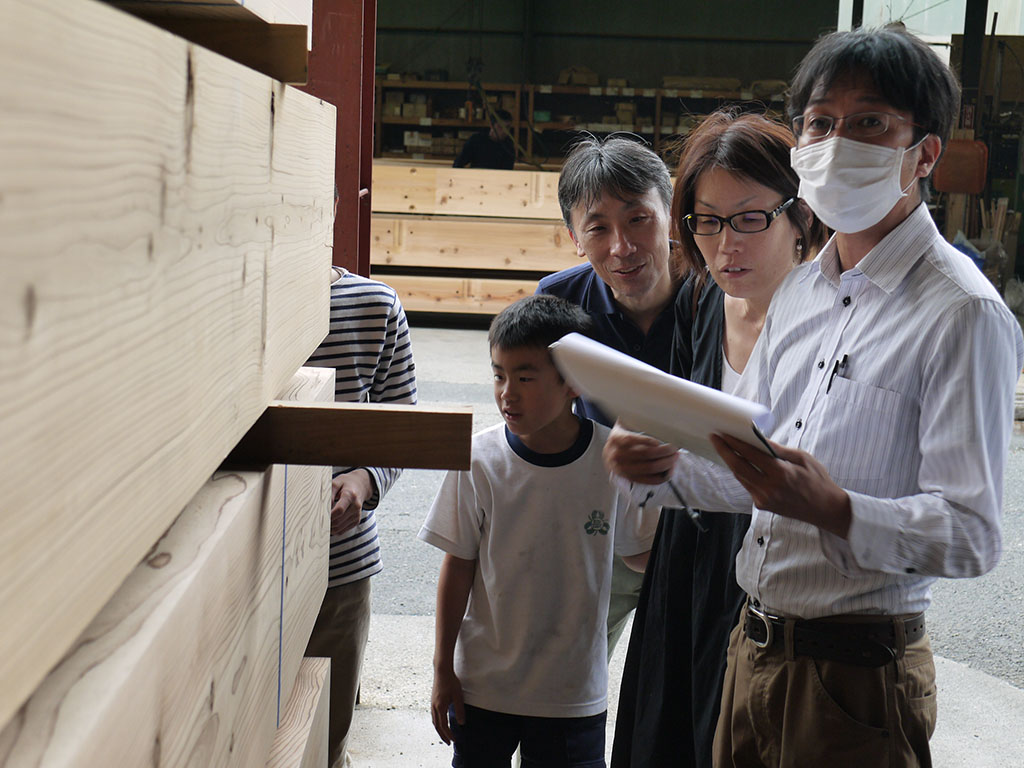 神戸市の木の家　番付確認