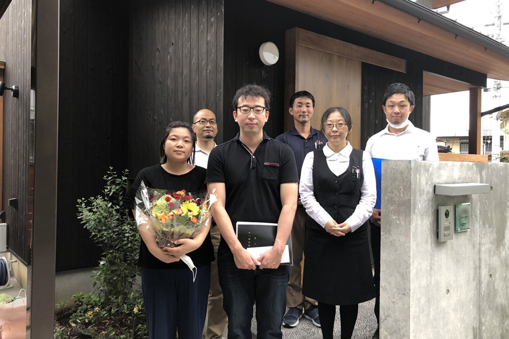 神戸市の木の家　お引渡し