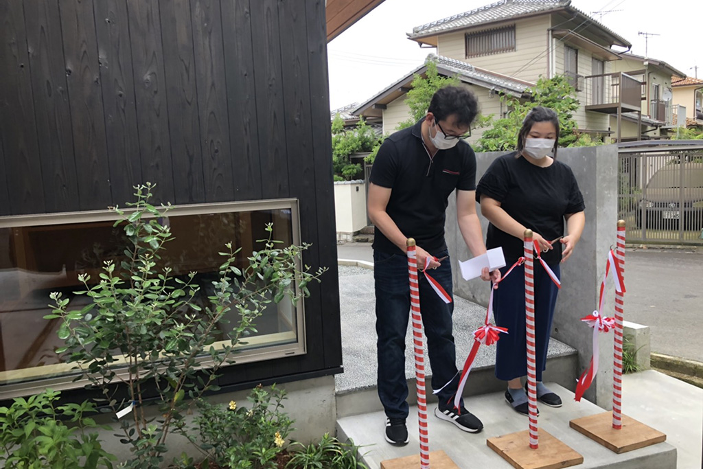 神戸市の木の家　お引渡し