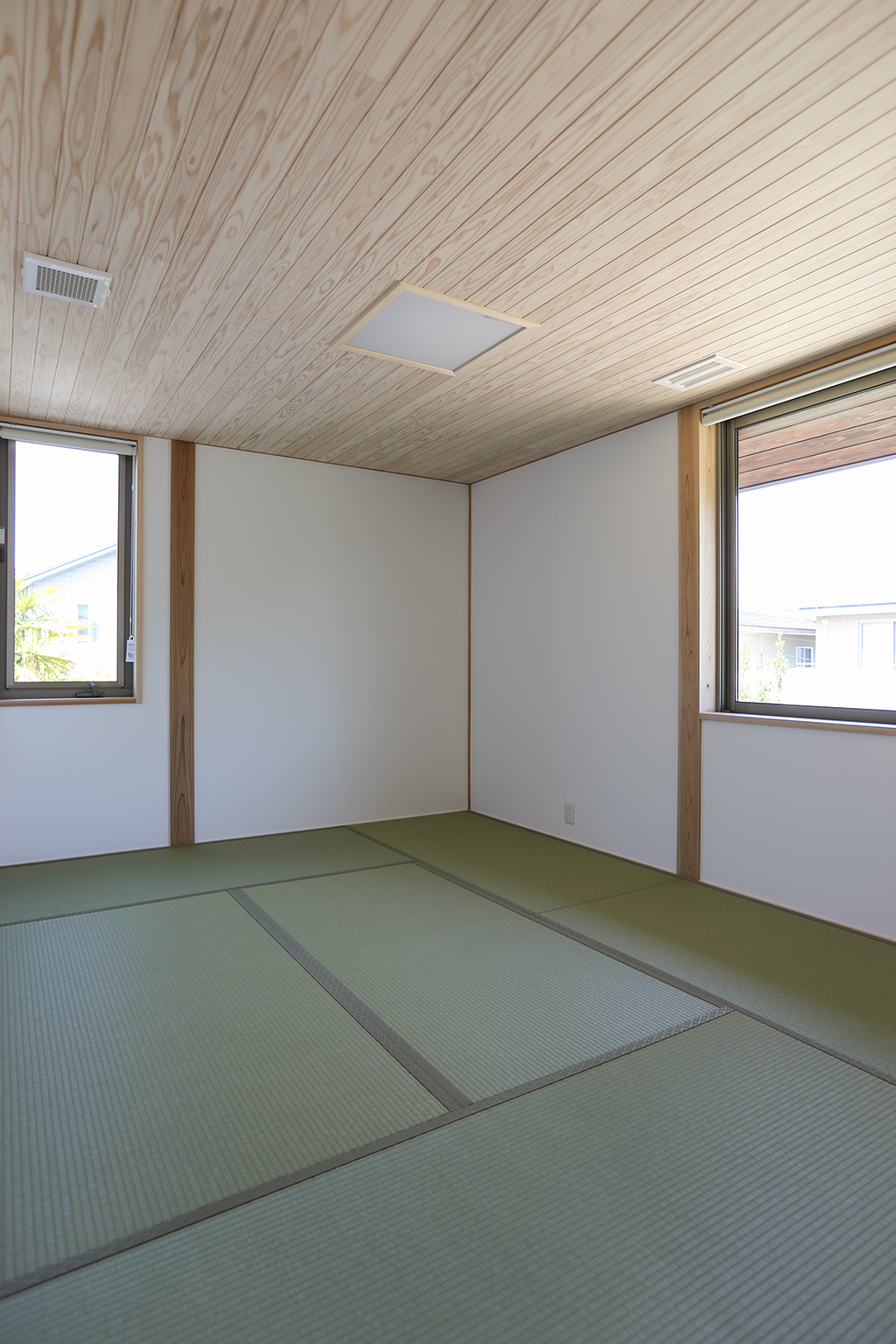 加古川市の木の家 寝室