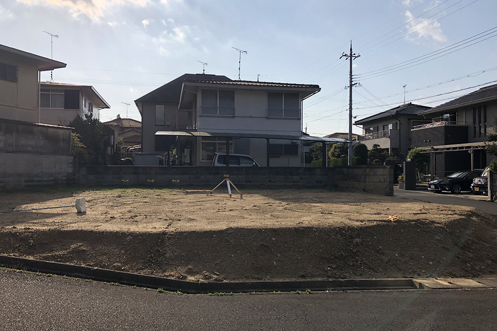 神戸市の木の家　計画地