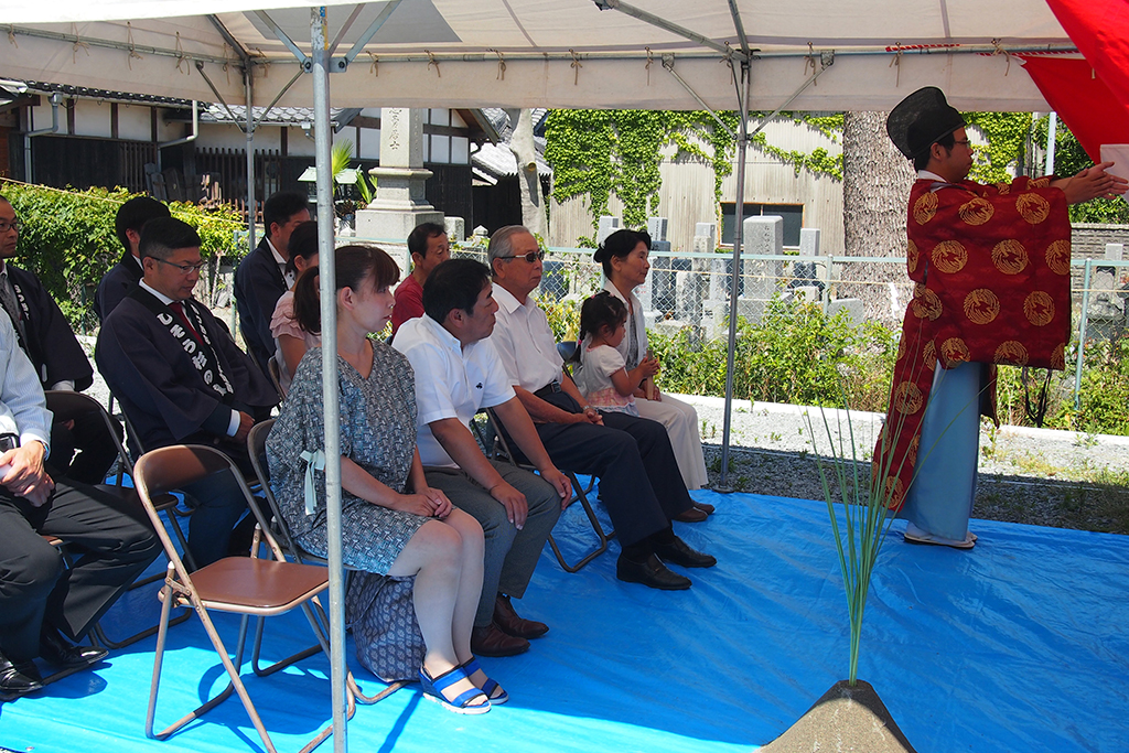 高砂市の木の家　地鎮祭