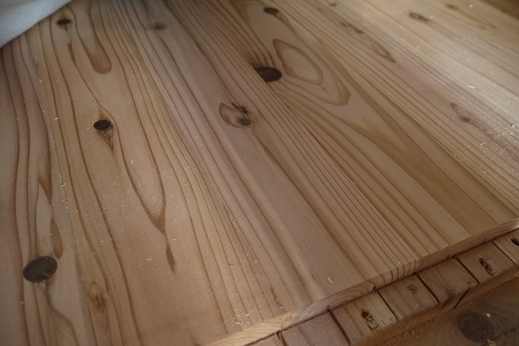 姫路市の木の家　床材