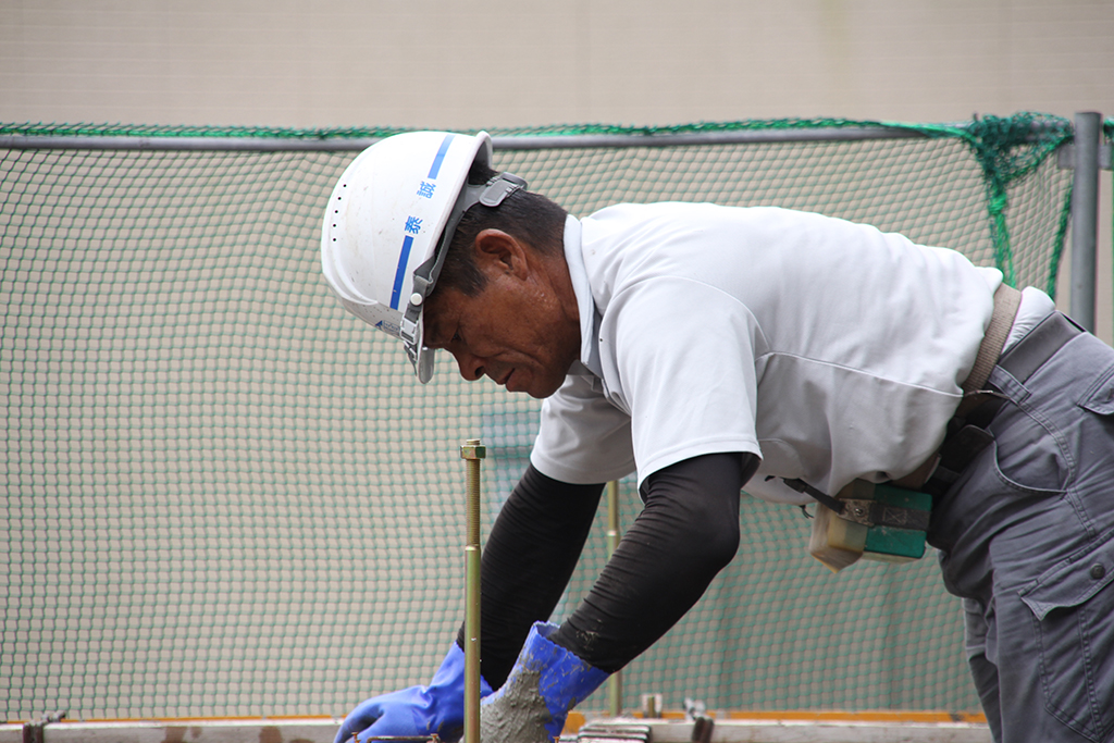 姫路市の木の家　基礎工事