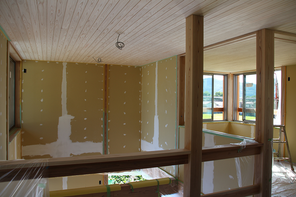 姫路市の木の家　塗装工事