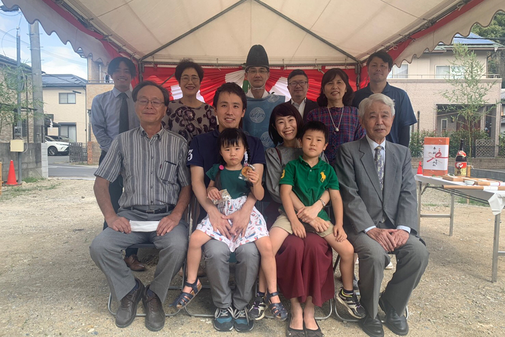 揖保郡の木の家　地鎮祭