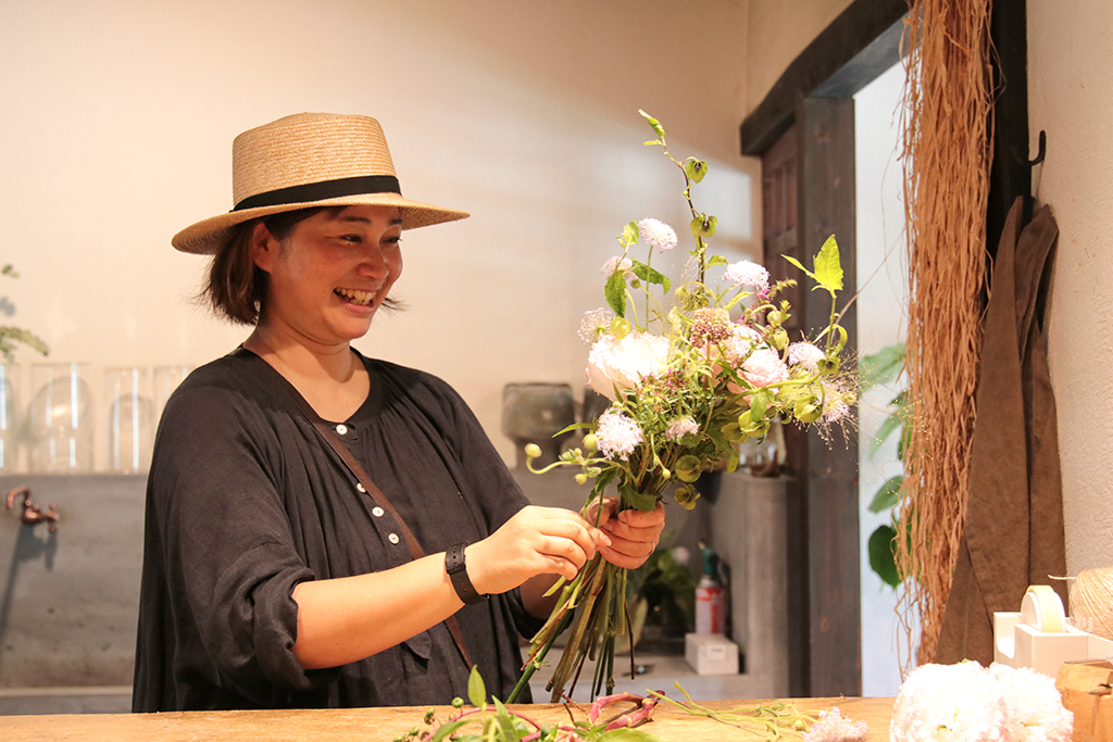 三木市 「花屋ぼたん」 店主