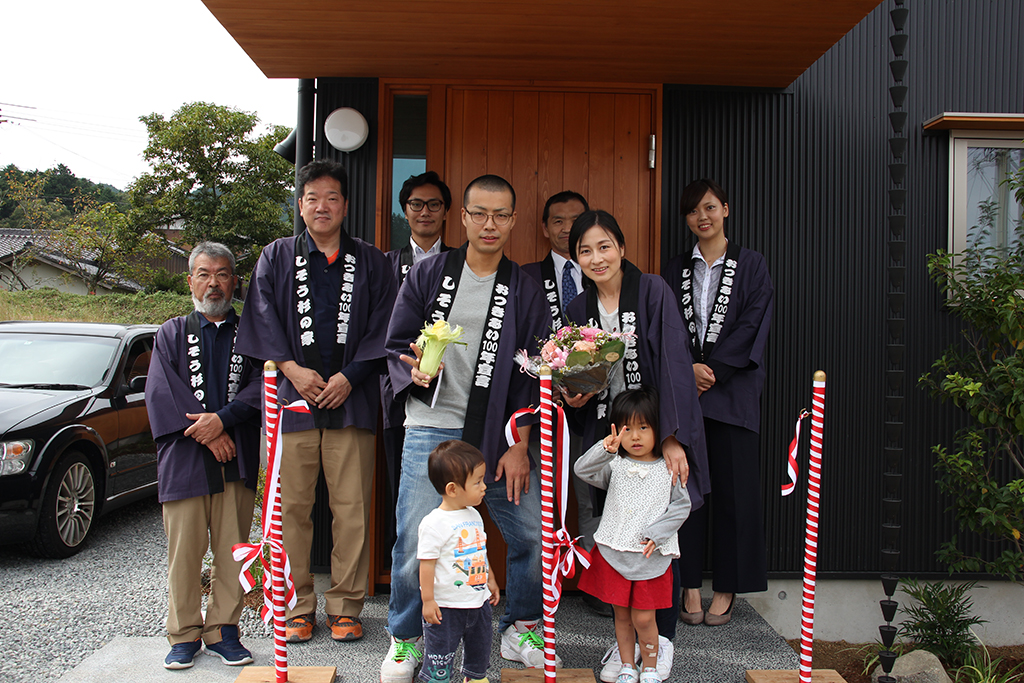 姫路市の木の家　お引渡し