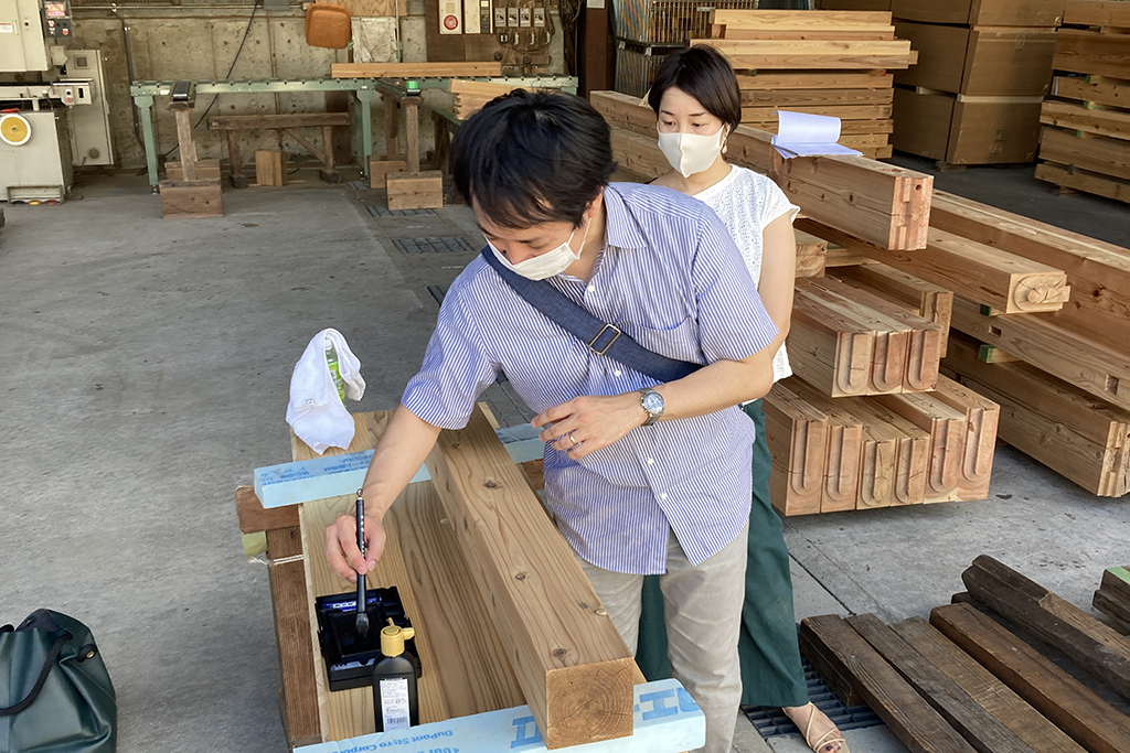 神戸市の木の家　番付確認